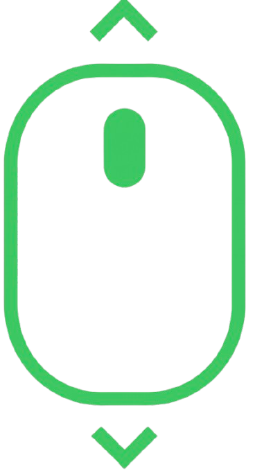 Scroll hint